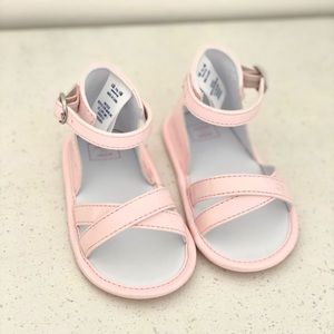 Janie and Jack pink sandals
